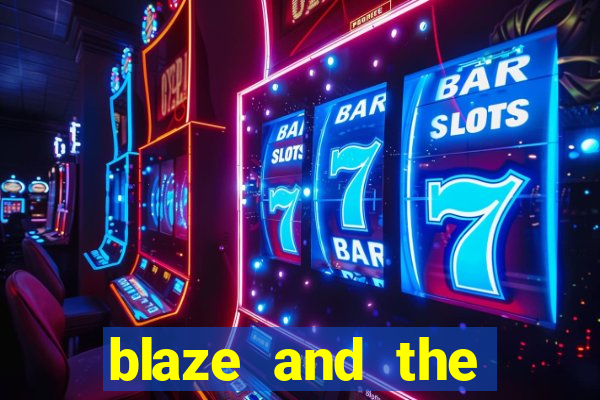 blaze and the monster machines logo font